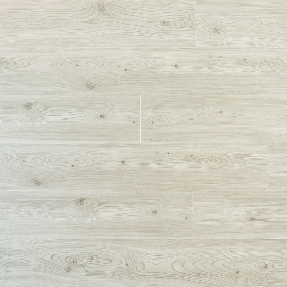 Laminado Alpine White, branco, acabamento mate e réguas standard.