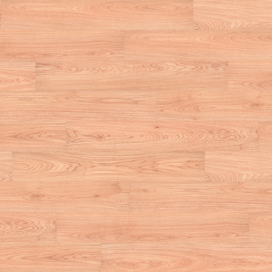 Laminado Oak 1.2, bege, acabamento mate e réguas standard.