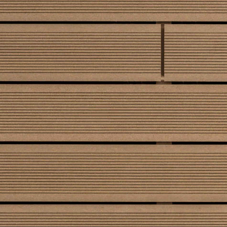 Deck Camel, perfil maciço com fixação através de um clip em POM.